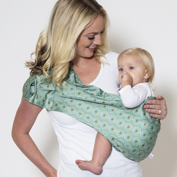 Hotslings Adjustable Pouch Baby Sling Barely Square Discontinued by Manufacturer Regular 